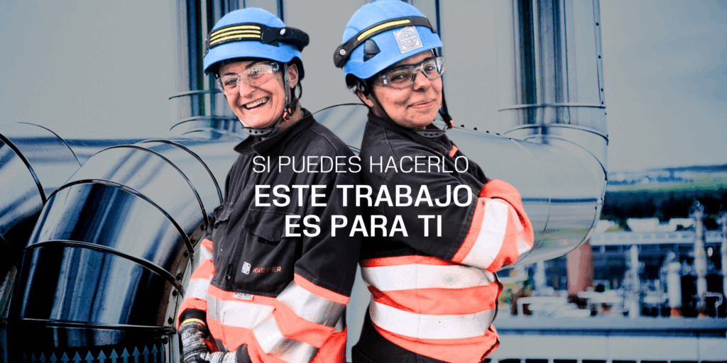 Mujeres reales en la industria. KAEFER